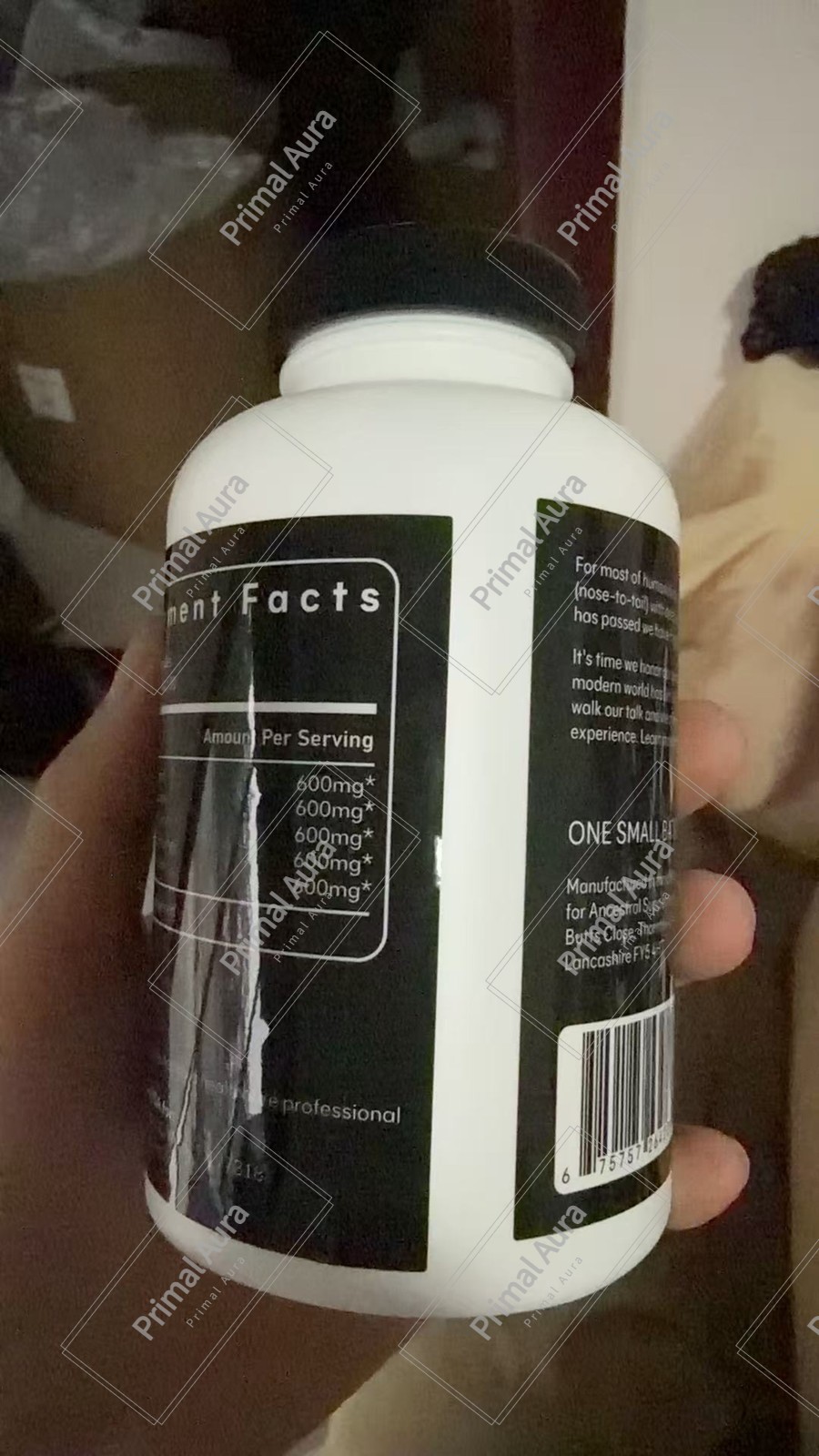 2X Ancestral Supplements Grass Fed Beef Organ Supplement – Non-GMOEXP:09/2028