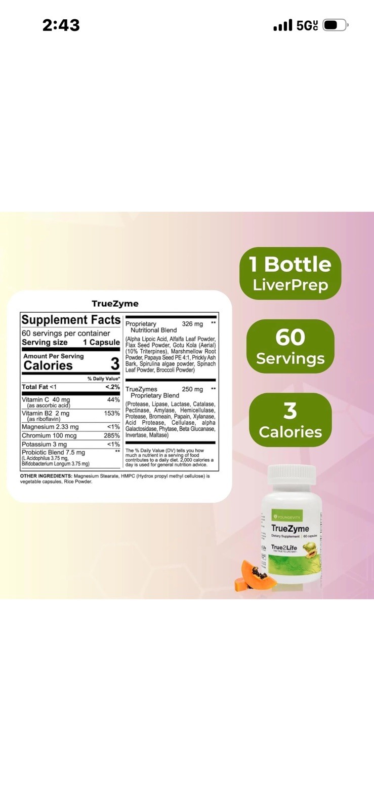 Youngevity 30 Day Liver Detox