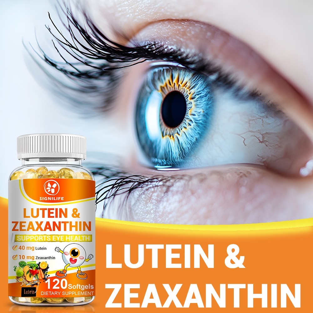 120 Capsules Lutein & Zeaxanthin 50mg Non-GMO Eye Health Support Vitamins