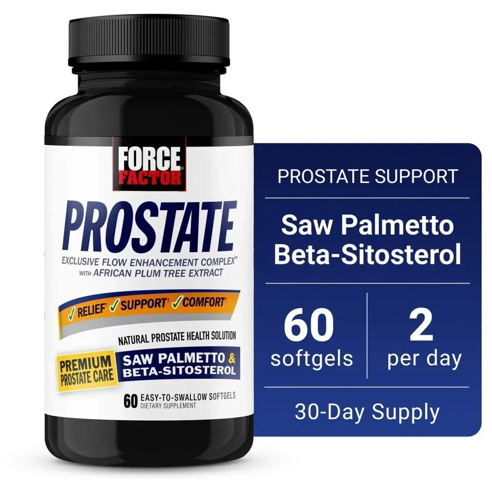 Force Factor Prostate Advanced Prostate Supplement, Saw Palmetto – US