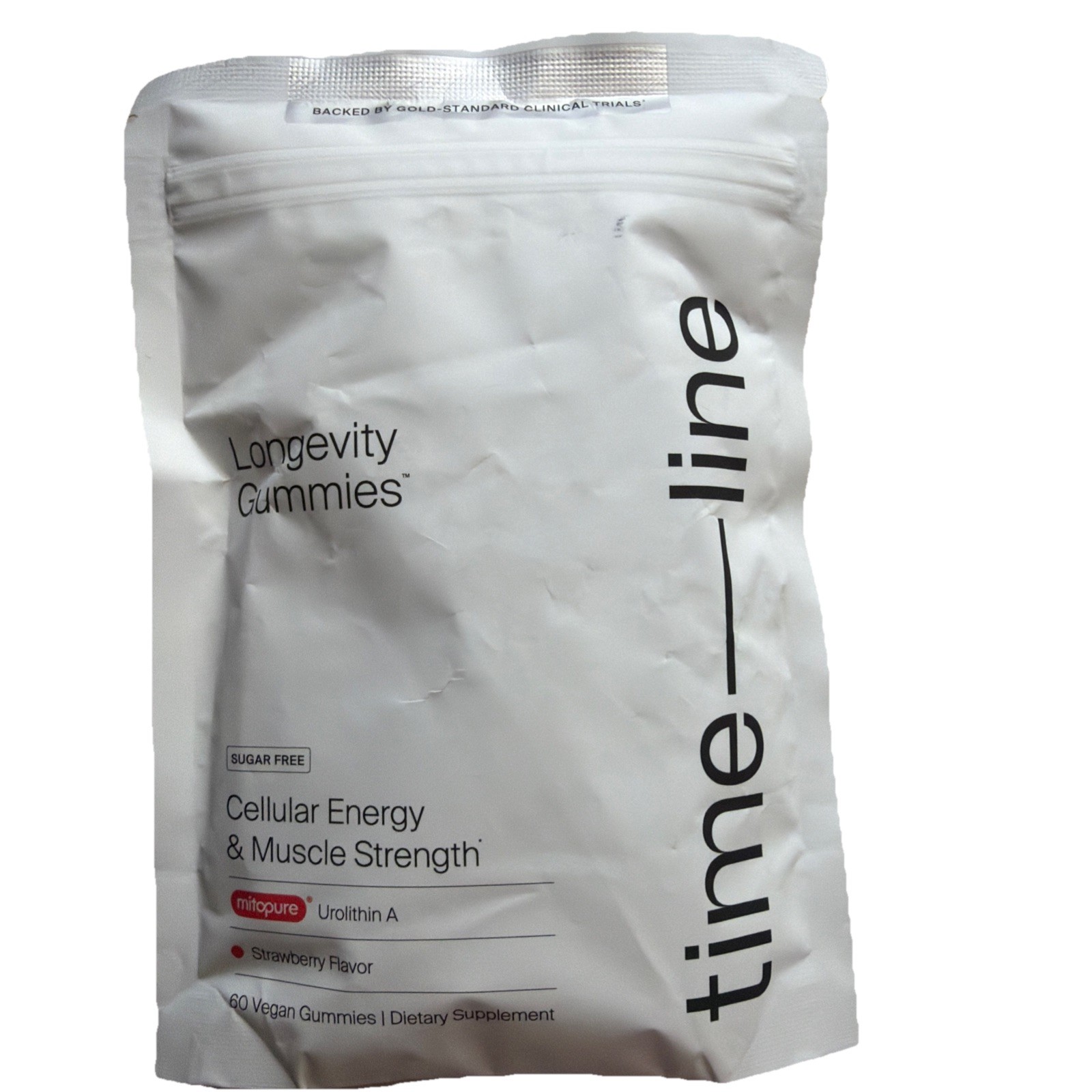 Urolithin A, Strawberry, 60 Vegan Gummies
