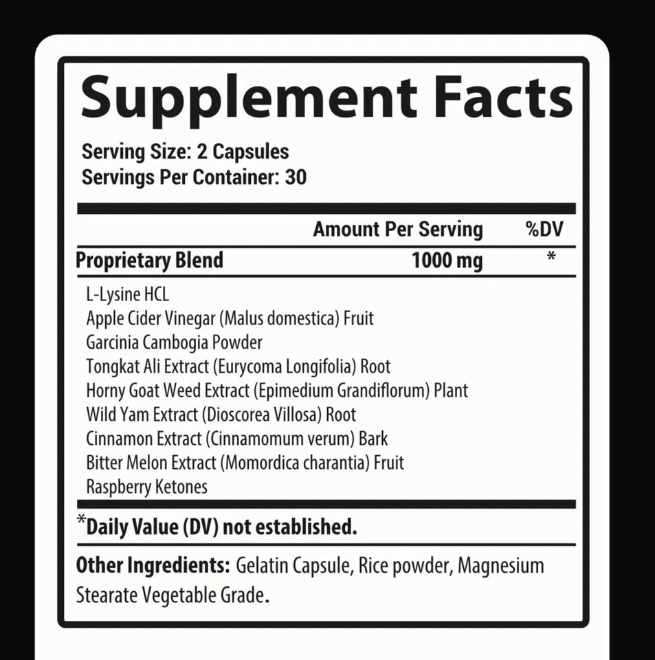 Sodatide Supplement, Soda Tide for Metabolism & Overall Health 60ct, 1 Pack USA