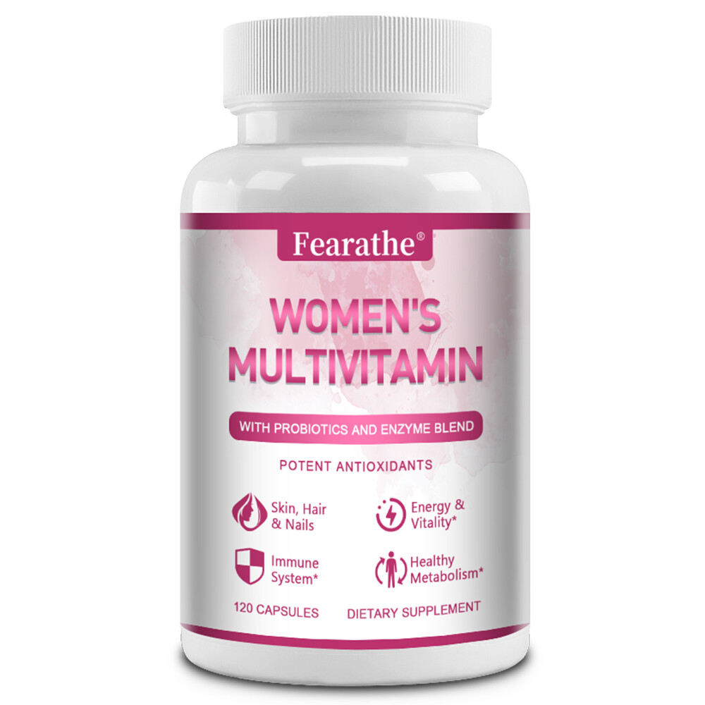 600mg Probiotic w/ Prebiotics Multi Fiber Blend Supplement For Women’s Daily US