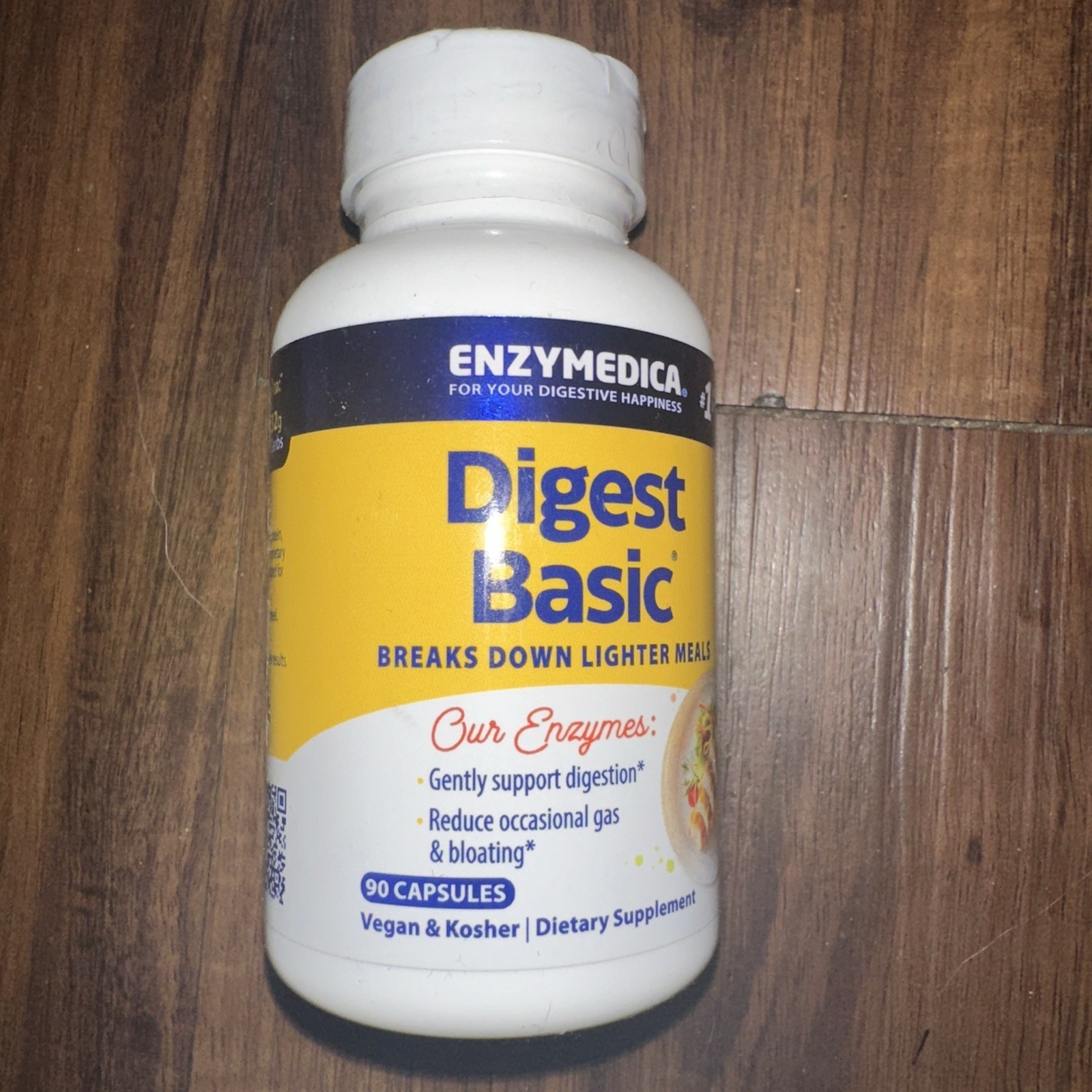 Enzymedica Digest Basic 90 Capsules New Sealed Exp 4/2026+