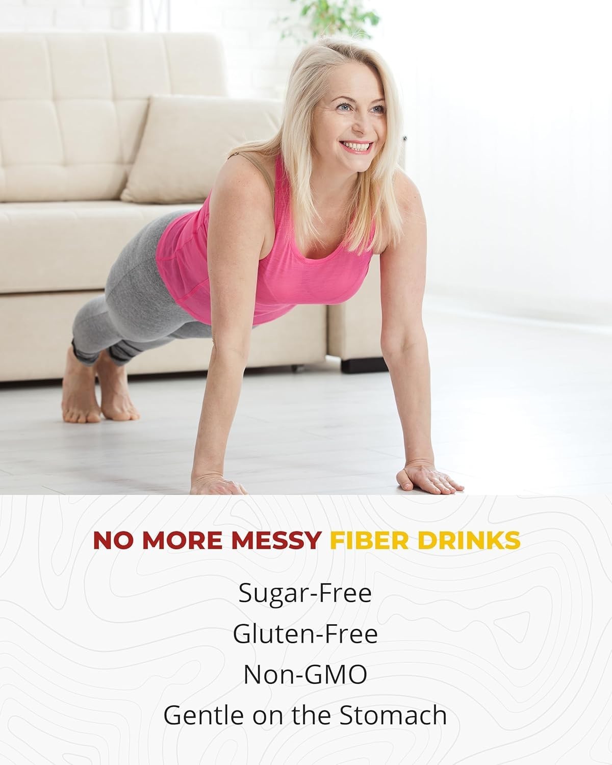 Bariatric Expert Fiber Vitamin Fast-Melting Dietary Supplement 60 Count