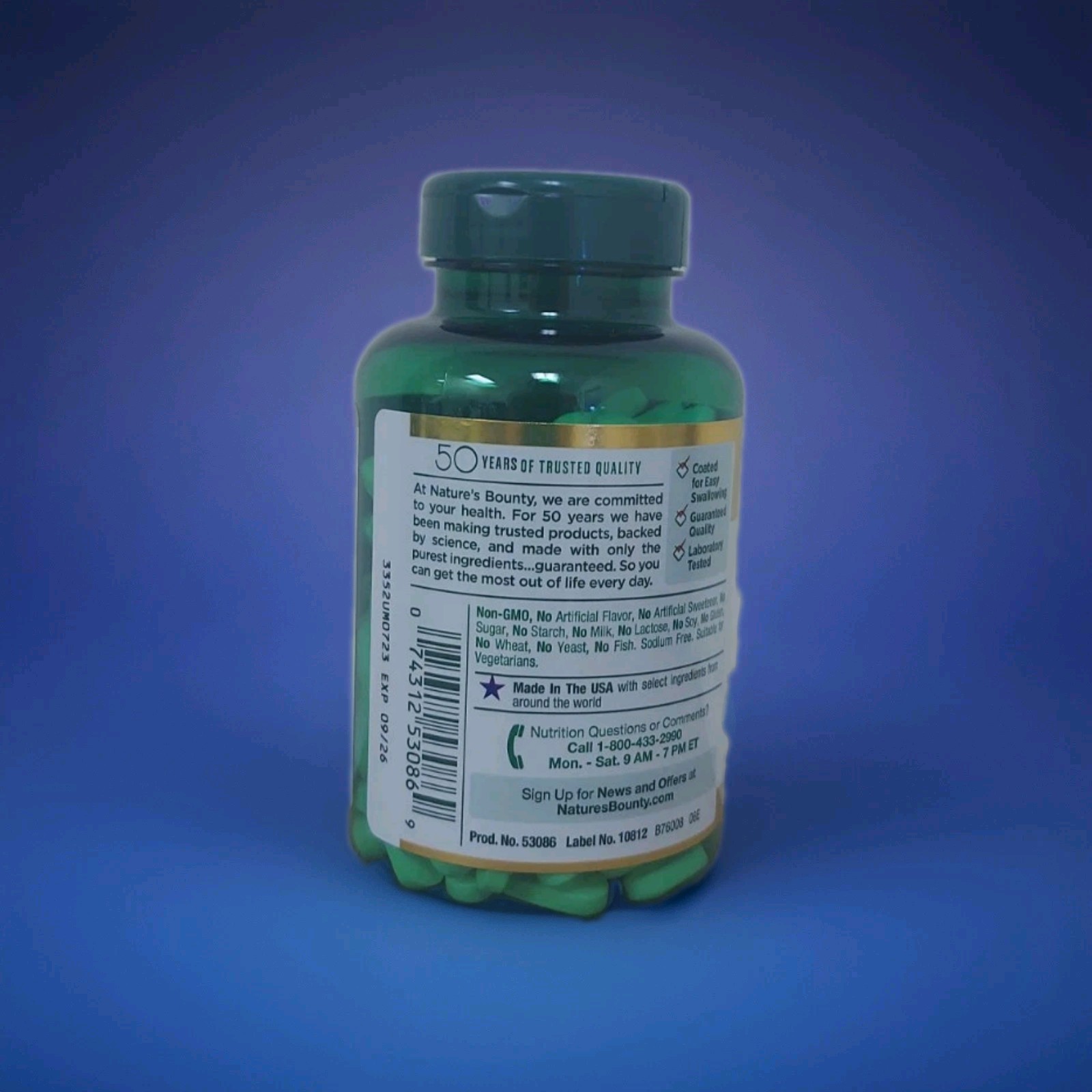Nature’s Bounty Magnesium 500mg – High Potency – 200 Coated Tablets