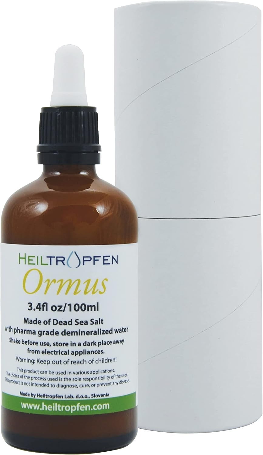 3.4 Fl Oz Ormus with Atomic Minerals – Unflavored Nutritional Drops, Dairy-Free
