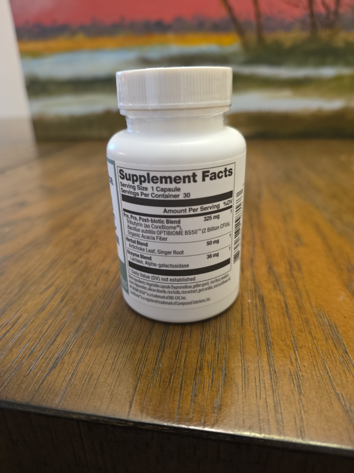 Physician’s Choice Bloat + Gas Probiotic 5-in-1 Pre Pro Postbiotic 30 Capsules