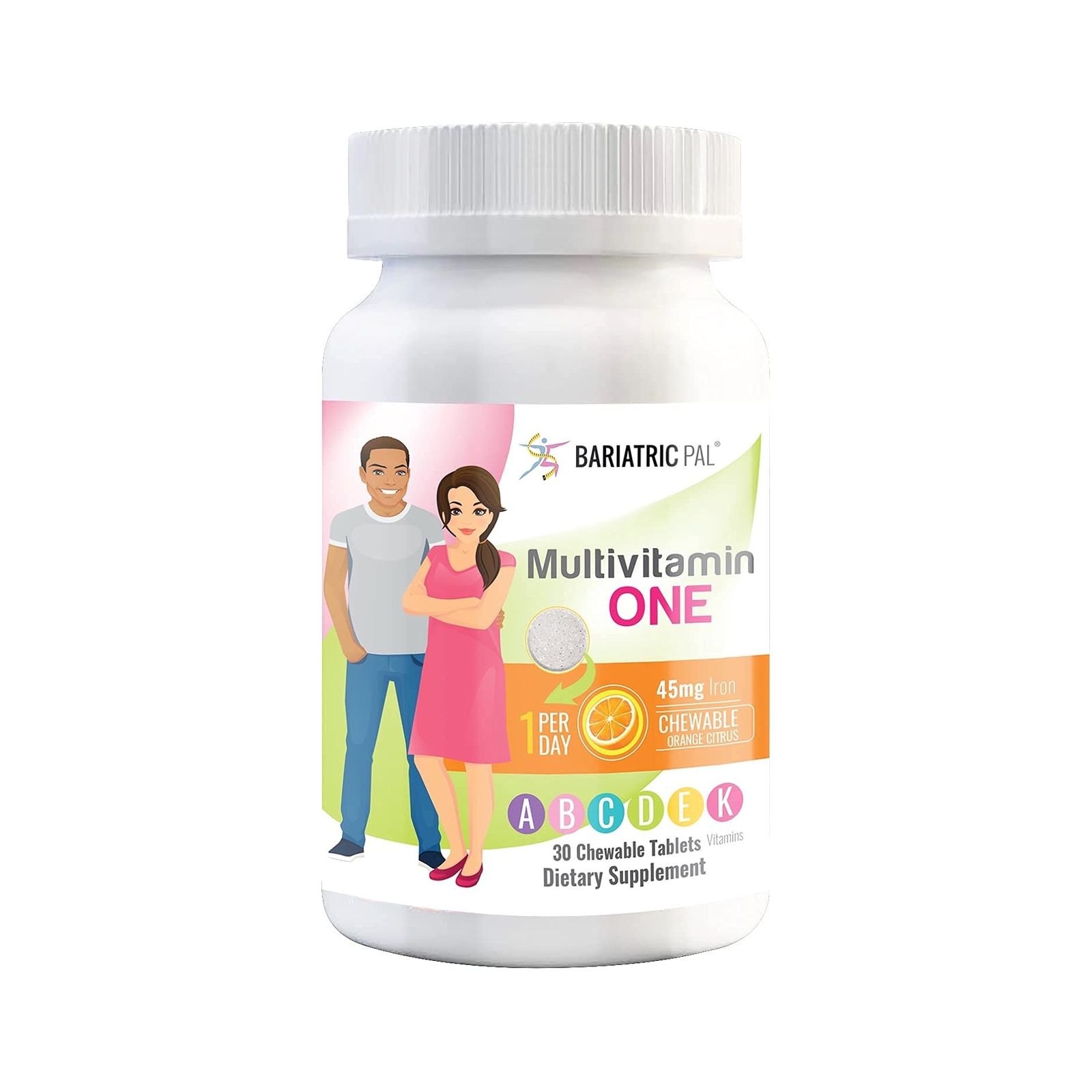 BariatricPal Multivitamin ONE 1 per Day Bariatric Multivitamin Chewable with …