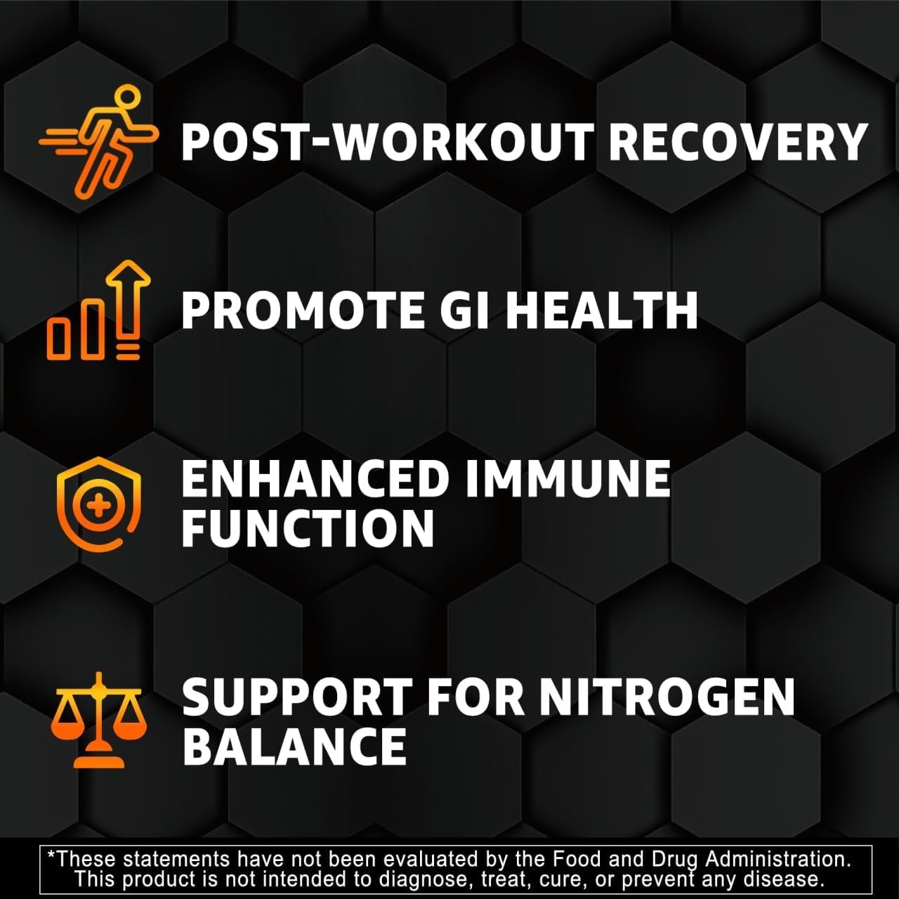 Nextdia L-Glutamine 1000mg Exercise Gummies Promotes Muscle Recovery and Growth,