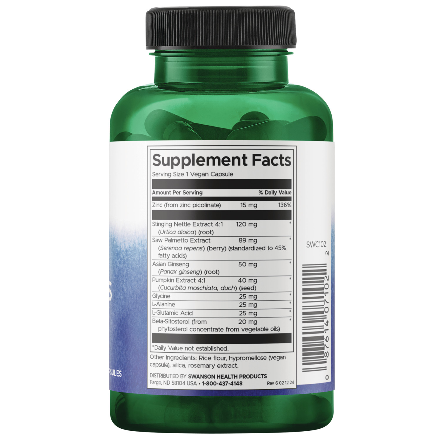Swanson Prostate Essentials – Mineral and Herbal Supplement Promoting Prostat…