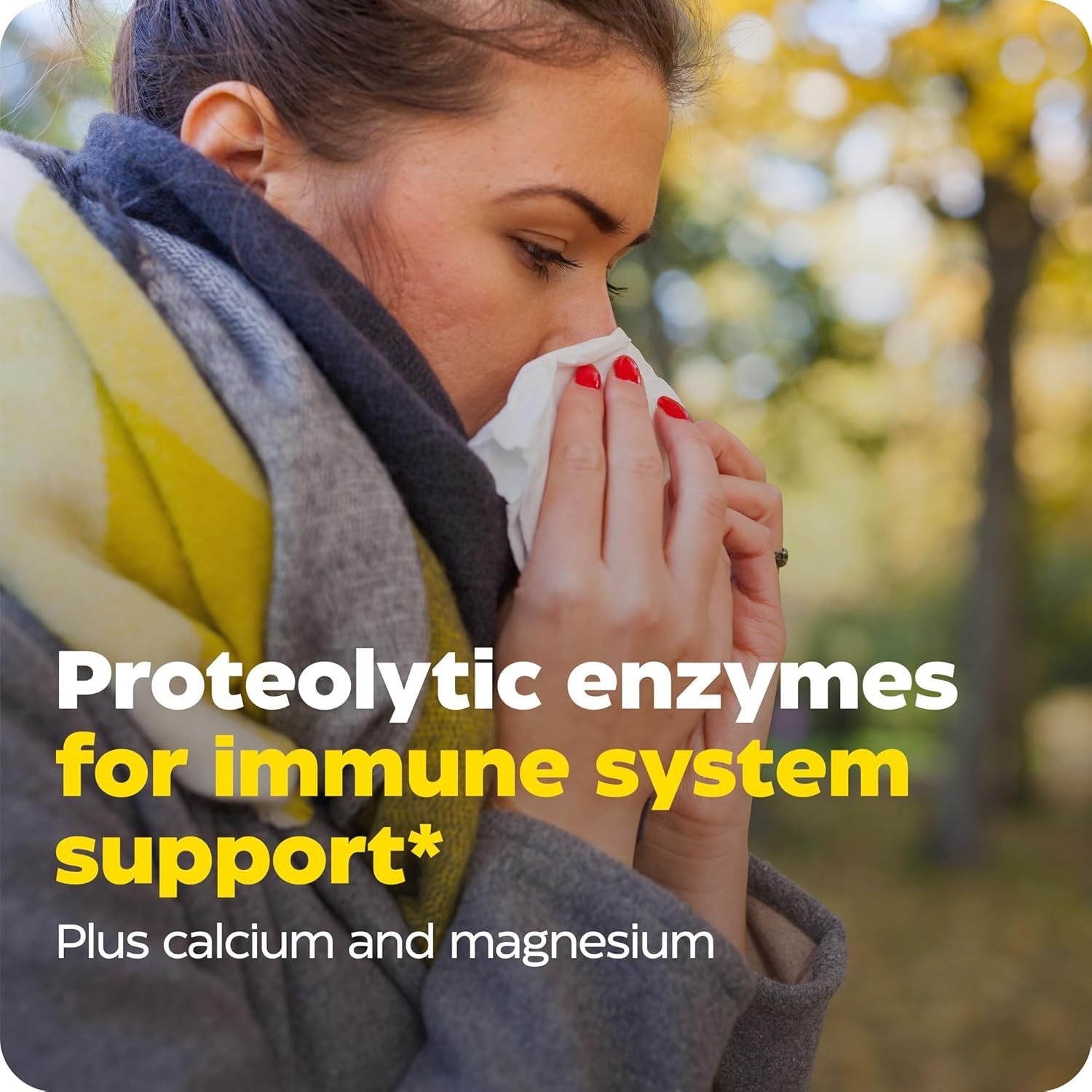 Enzymedica Immune Defense Regular Strength Proteolytic Enzymes for Immune Sup…