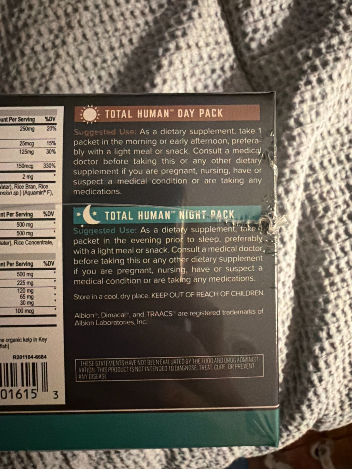 ONNIT Total Human – Daily Vitamin Packs for Men & Women 60 Pack