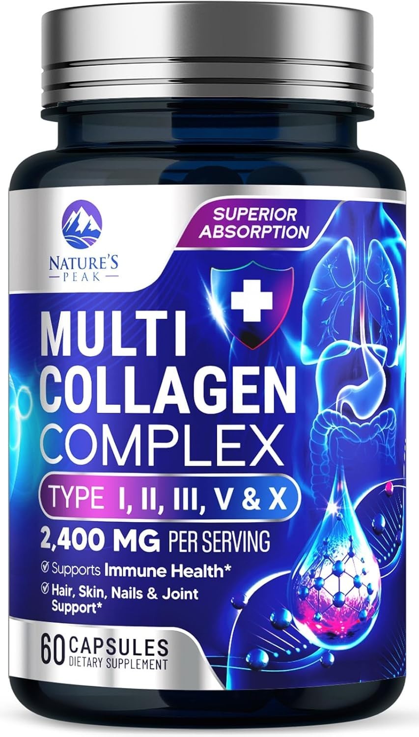 Pastillas De Colageno Hidrolizado Capsulas Mejores Colágeno Con Multi Vitamina C