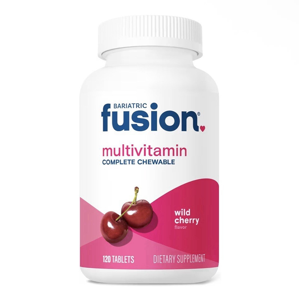 Bariatric Fusion Multivitamin Complete Chewable Tablets Wild Cherry 120