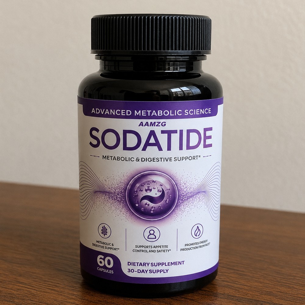Sodatide Supplement, Soda Tide for Metabolism & Overall Health 60ct, 1 Pack USA