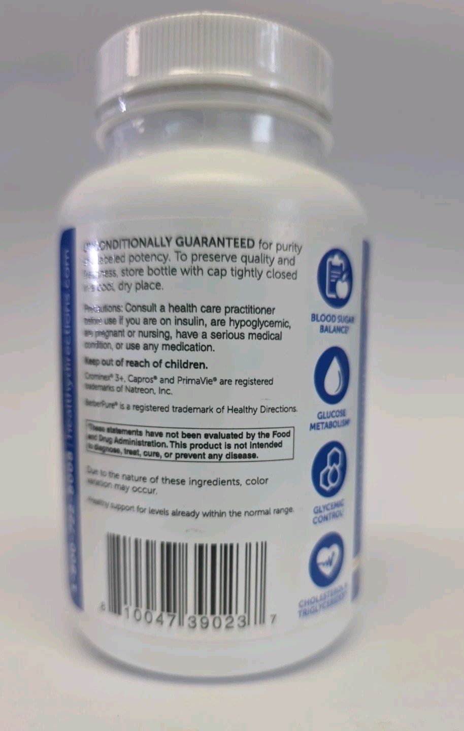 Dr. Whitaker Berberine GlucoGold+ Improved Formula 90 Tabs (EXP:8/2027)