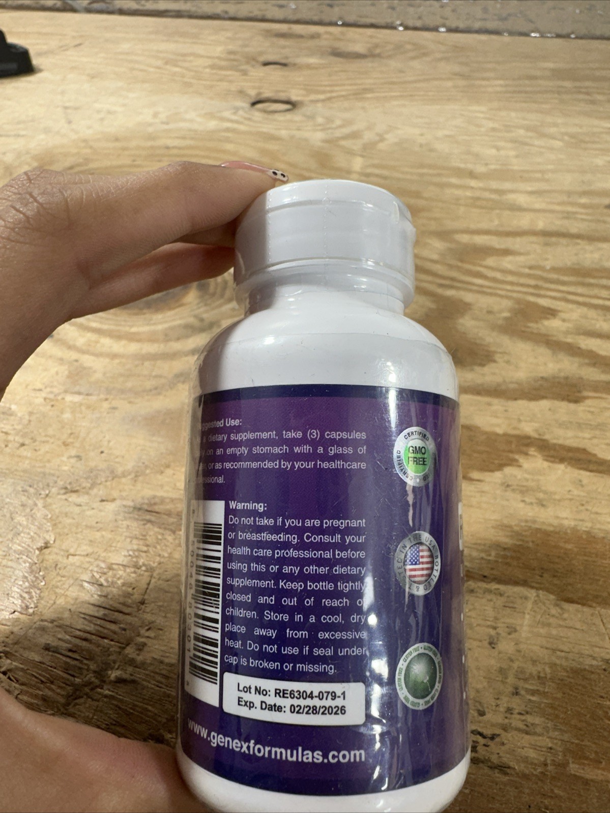 GENEX Resveratrol Supplement Japanese Knotweed 1500Mg Organic Trans-Resveratrol