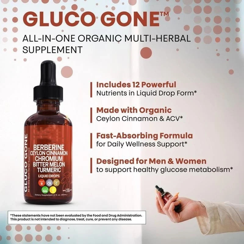2 Bottles Clean Nutra Berberine with Ceylon Cinnamon Supplement Liquid Drops