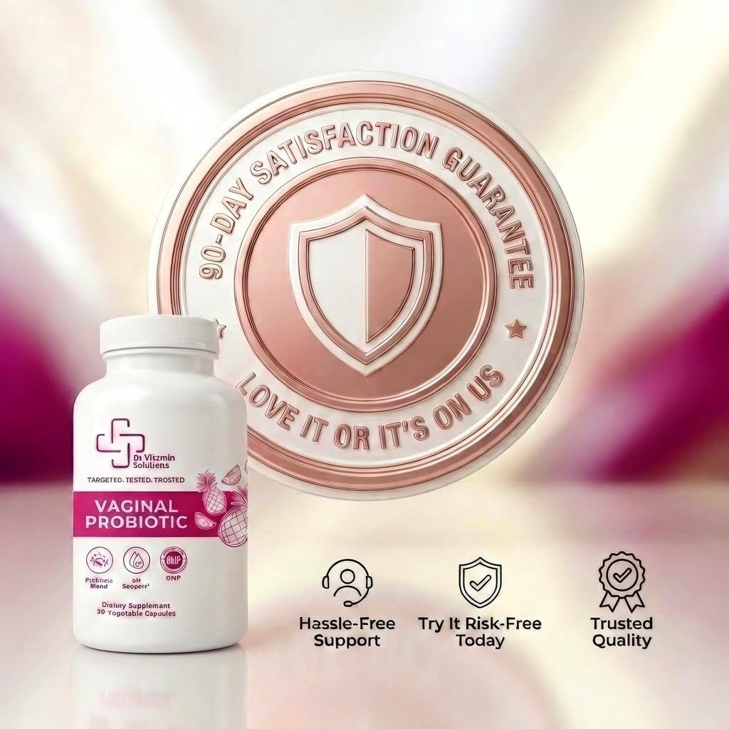 VAGINAL PROBIOTIC FOR WOMEN – 7 BILLION CFU BLEND, DAILY WOMENS PROBIOTIC