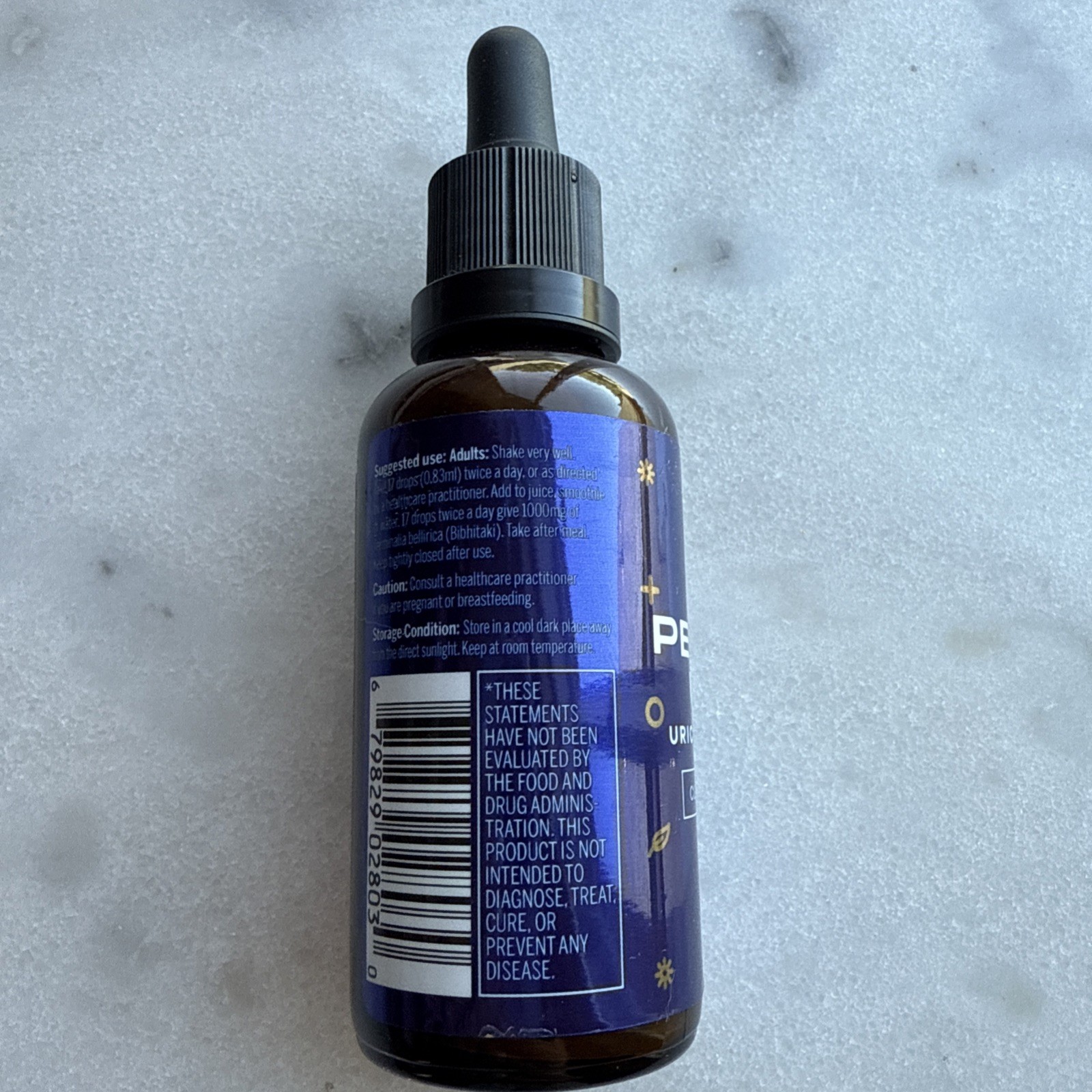 PERFECT URIC, URIC ACID BALANCE CLEANSE +RELIEVE. 1.7floz E12/2025!!! sealed.