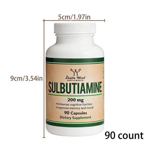 X 90 Sulbutiamine, 200mg Capsules – Memory, Mood, Cognitive Nootropic Supplement