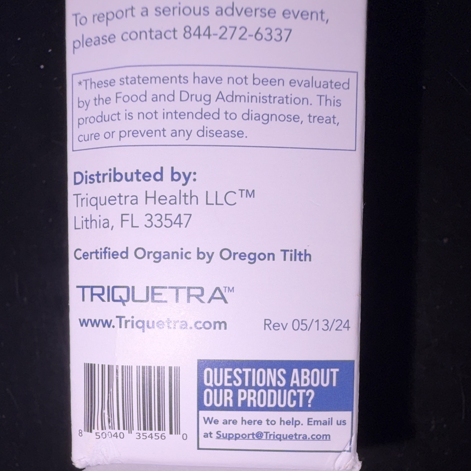 Triquetra L-Methylfolate 5-MTHF + Methyl B12 Kids Drops Berry 1 fl oz