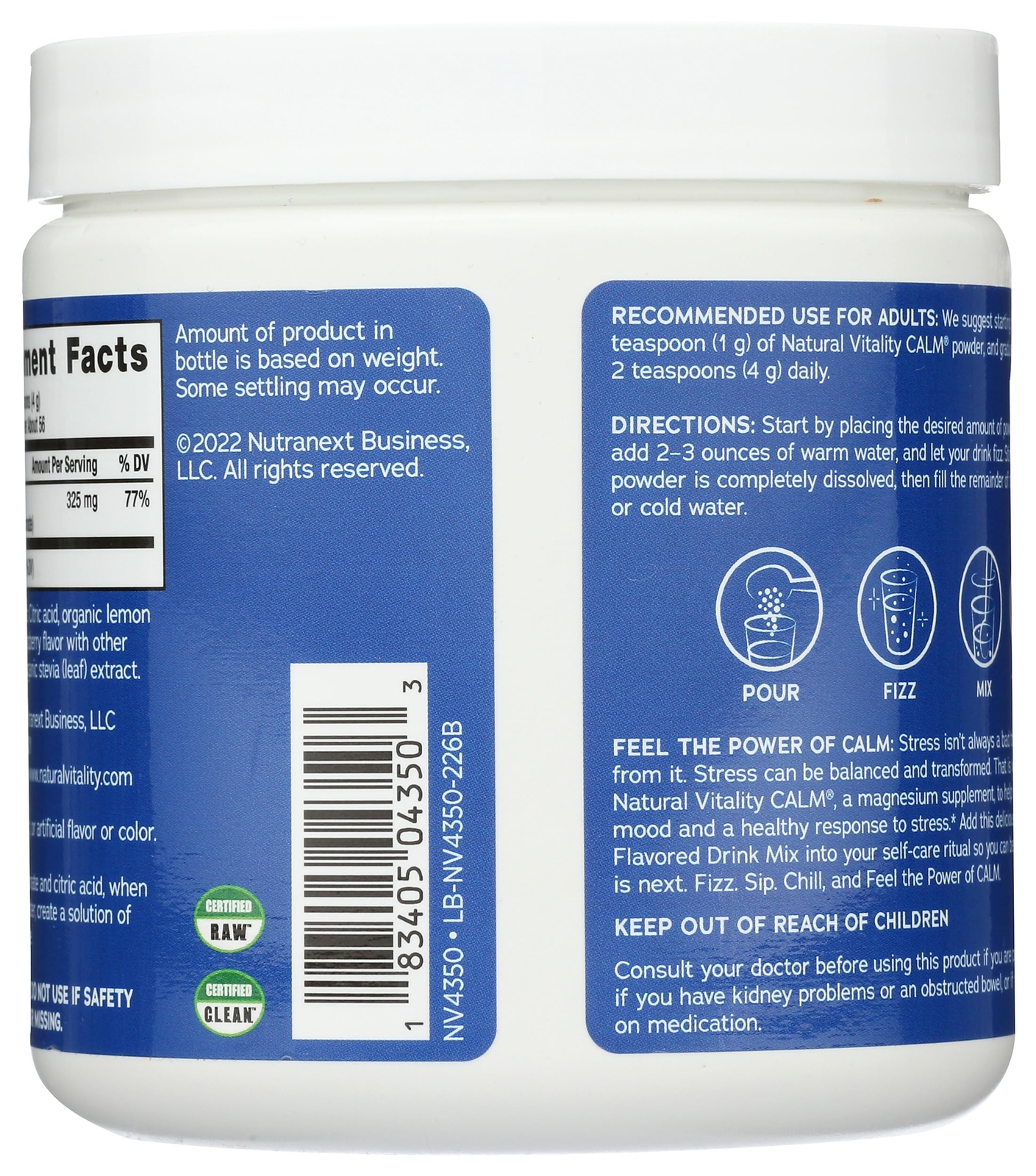 8 Ounce Nutritional Supplement Pack of 1 Herbal Dietary Supplement