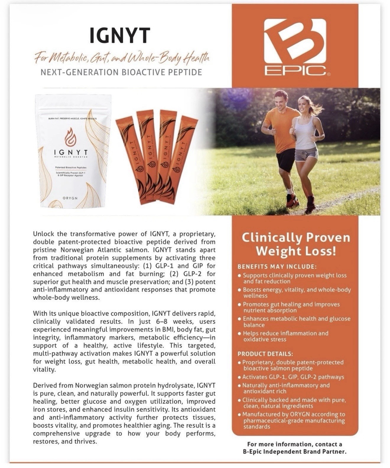 IGNYT Single (1) pouch (30 stick packs) Lifestyle Qualified-From USA