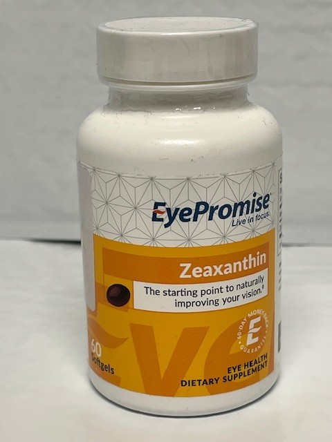 EyePromise Zeaxanthin Eye Vitamin – Softgels Caps Exp 7/27