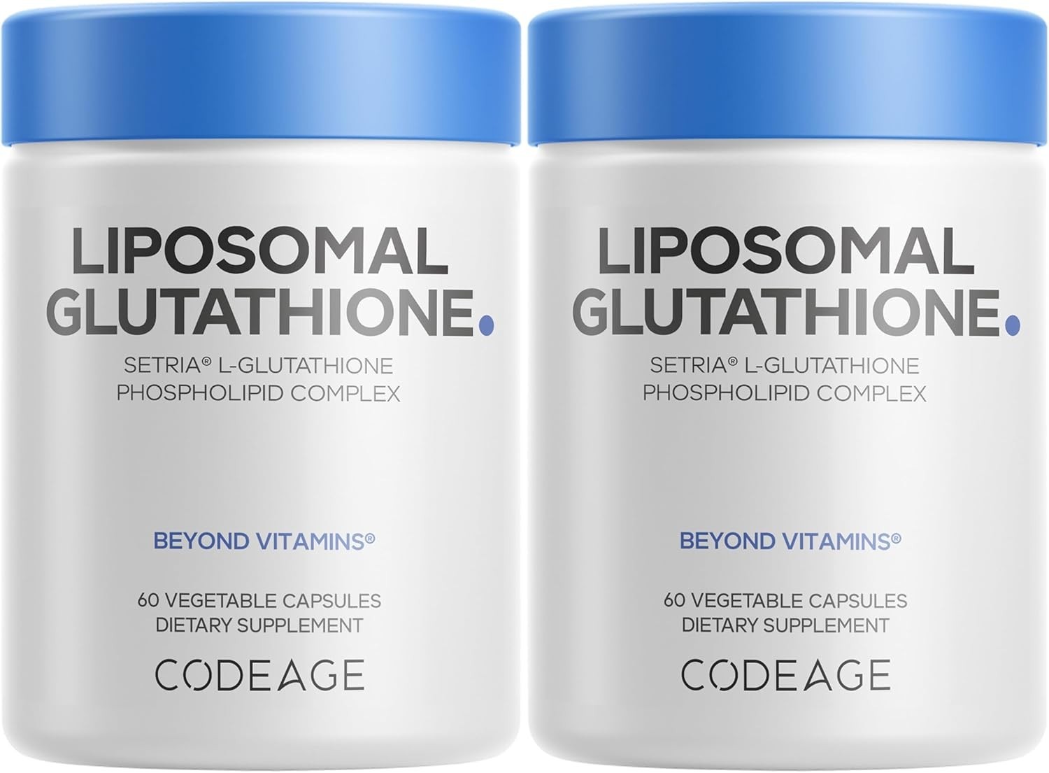 codeage Liposomal Glutathione, 120 Vegetable Capsules (250 mg per Capsule) 9/202