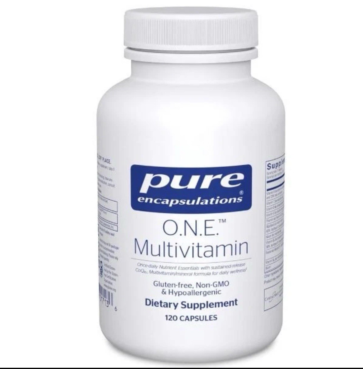 2X Pure Encapsulations O.N.E. Multivitamin 120 Caps Original new and sealed ✔✔
