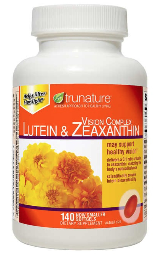 Trunature Lutein & Zeaxanthin Vision Complex 140 Softgels EXP 06/2025