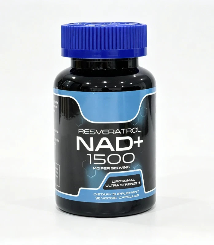 Wellness LABSRX NAD+ Resveratrol Complex – 1500mg, Liposomal Supplement