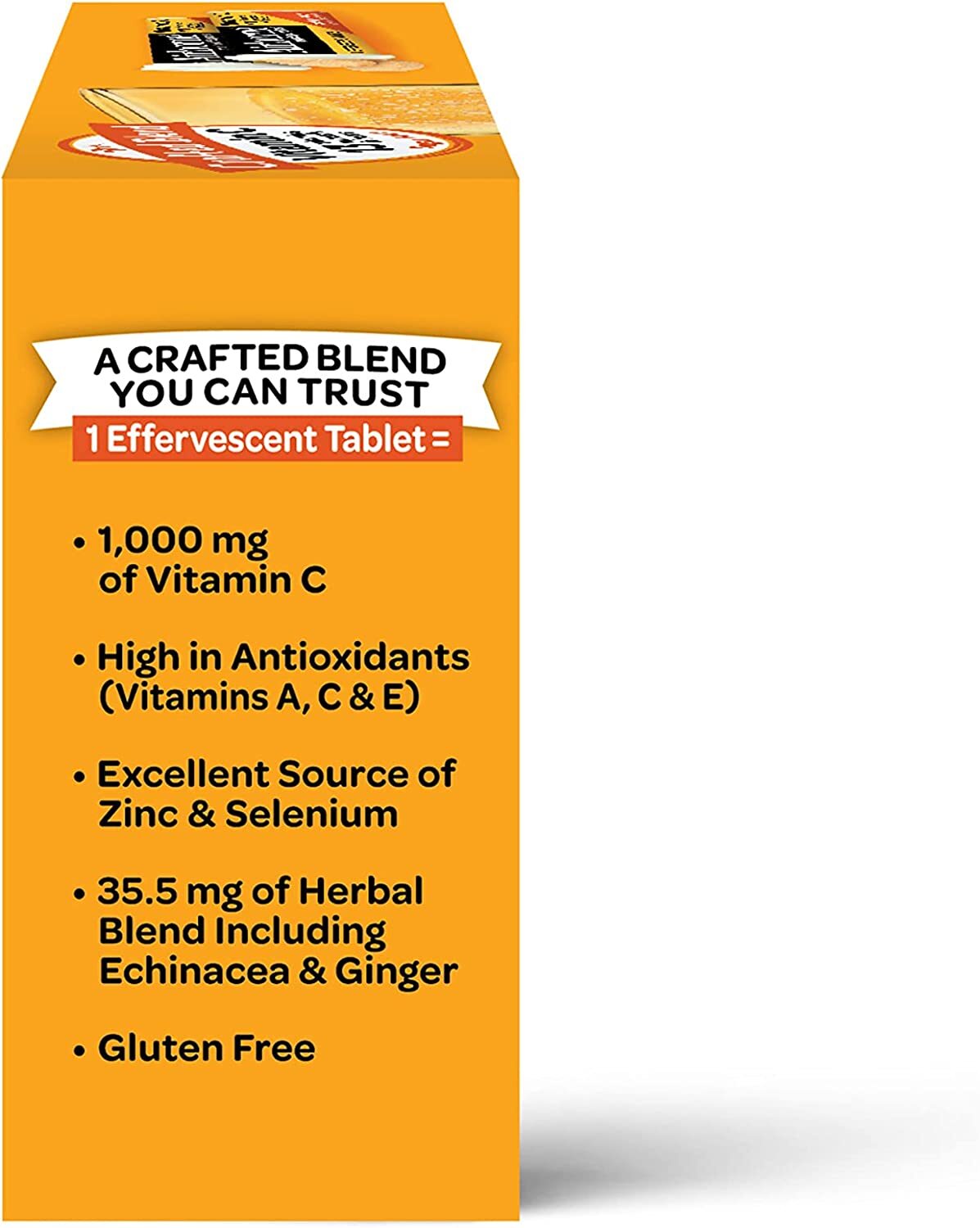 NEW 360 Count Airborne Effervescent Immune Boost Vitamin C Tablets Orange 01/25