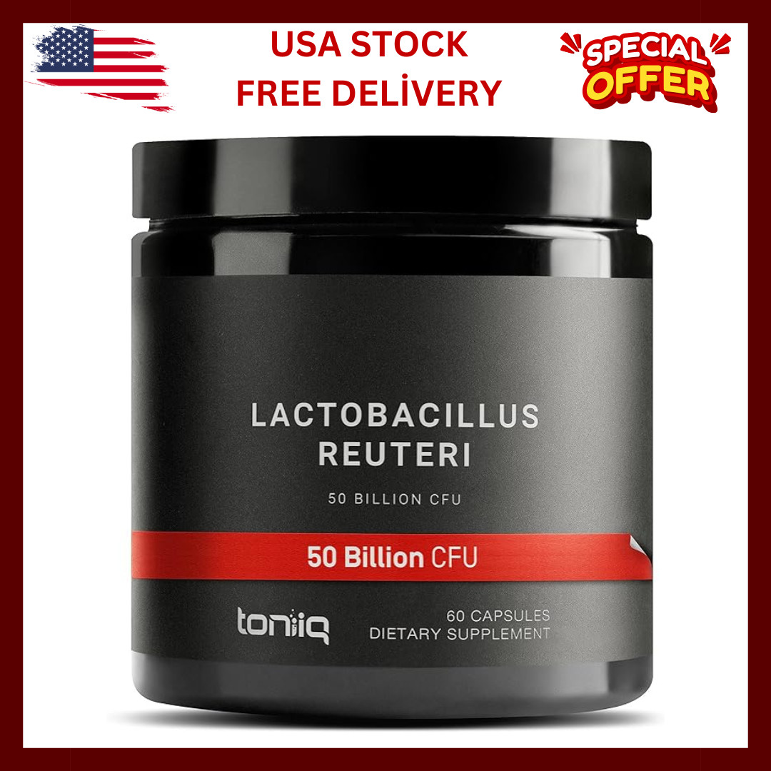 50 Billion CFU Lactobacillus Reuteri Probiotic 50Mg per Serving – L Reuteri P…