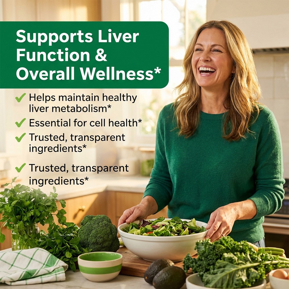 Choline Supplements 500mg Per Serving– Vegan And Non-Gmo – 30/60/120 Capsules
