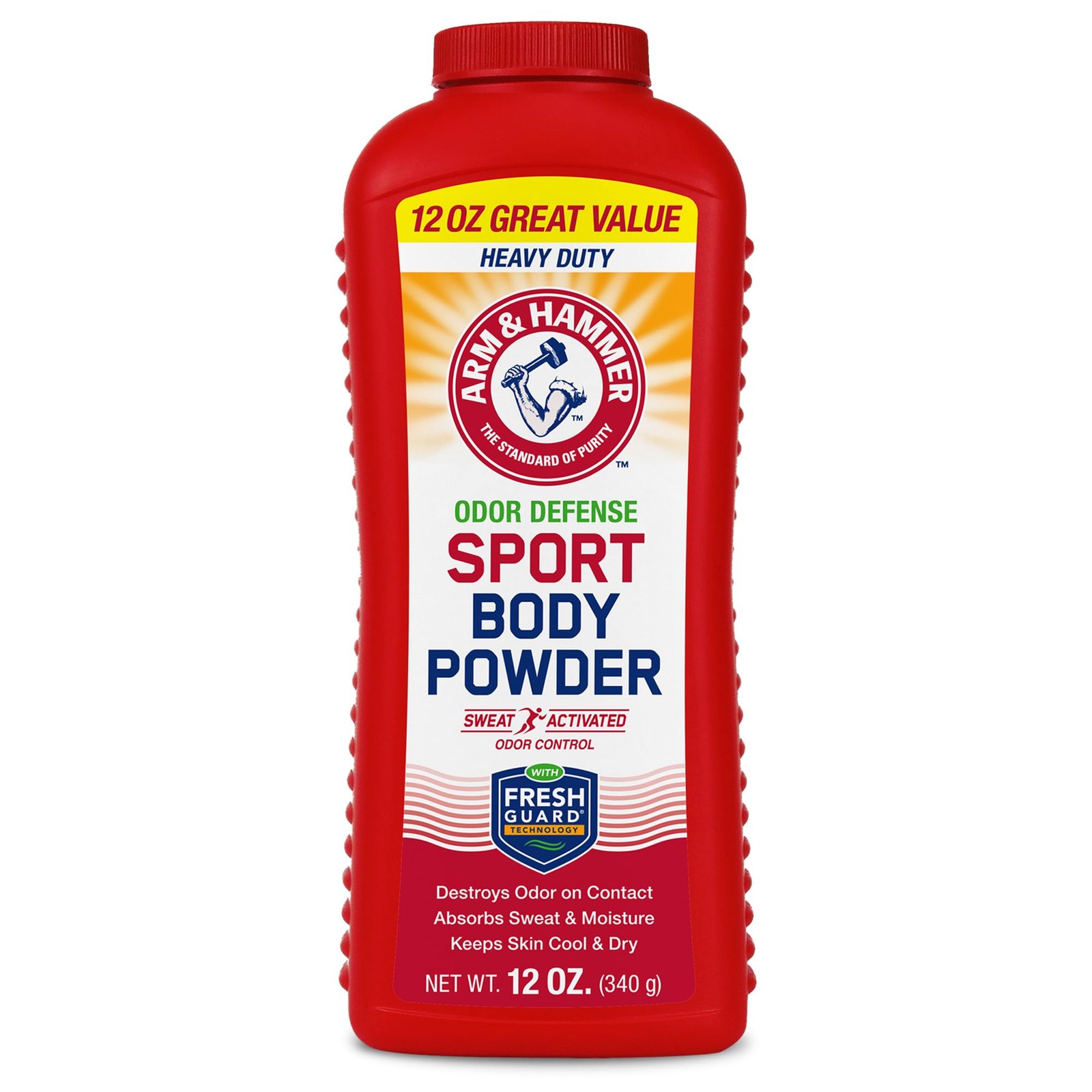 Arm & Hammer Sport Body Powder, Powder for 12 Ounce (Pack of 1), B0B1VTR8PH