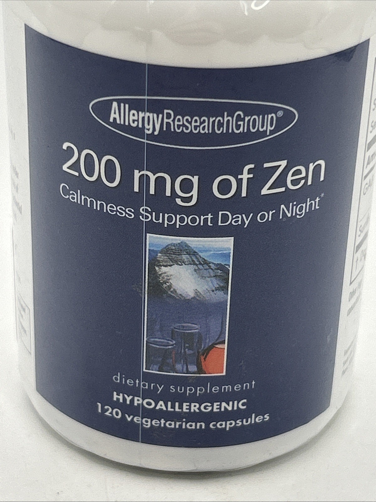 Allergy Research Group 200 Mg Of Zen 120 Veg Caps Exp: 05/2027 Hypoallergenic