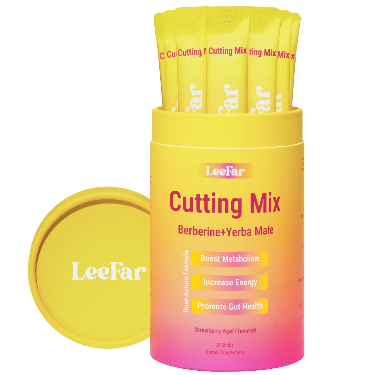 Leefar Cutting Drink Mix – Berberine, Chromium, 5-HTP, Yerba Mate & Magnesium