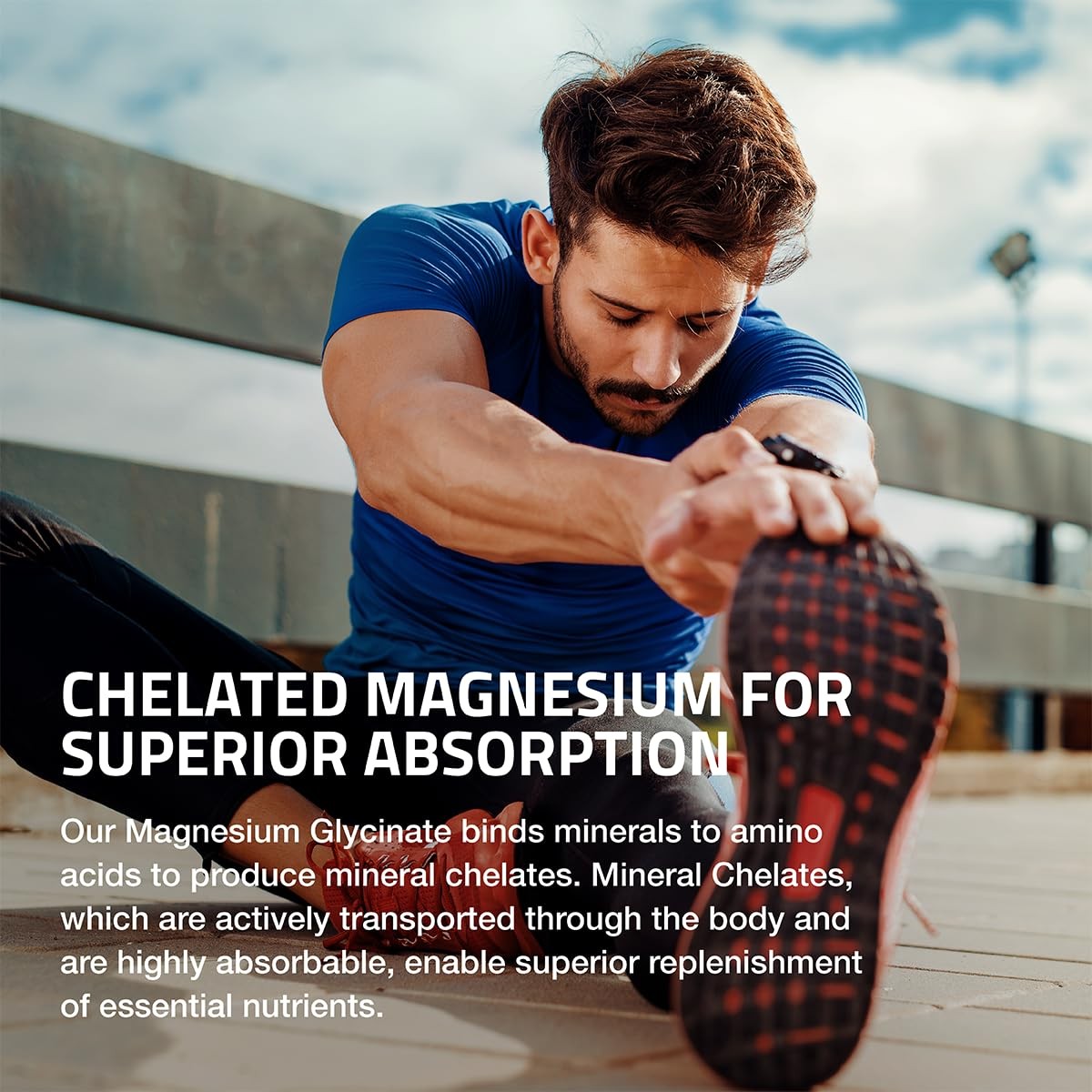 Bronson Magnesium Glycinate 400mg Extra Strength, 60 Count (Pack of 1)