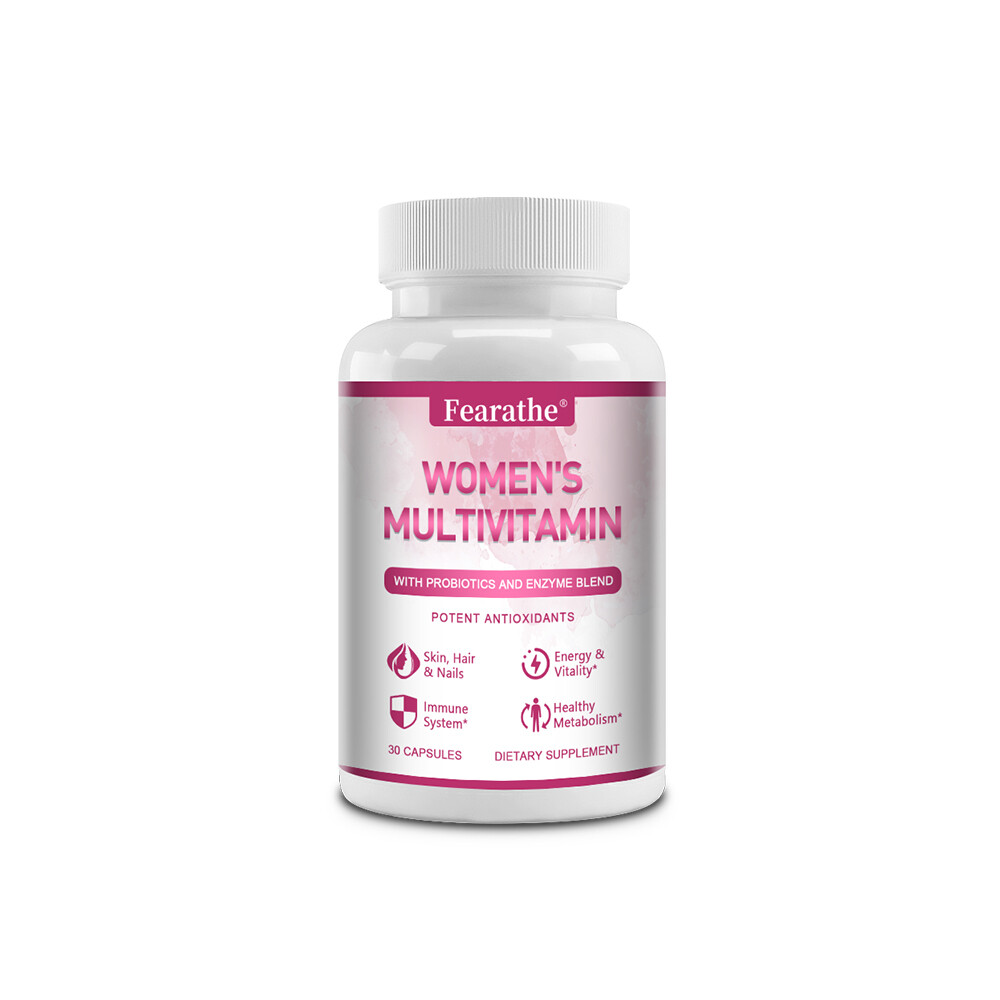 600mg Probiotic w/ Prebiotics Multi Fiber Blend Supplement For Women’s Daily US
