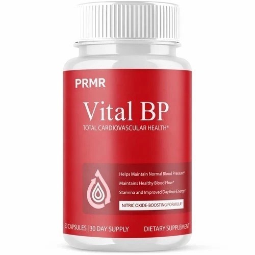 (2 Pack) PRMR VitalBp Capsules, Natural Blood Support Supplement – (120 count)