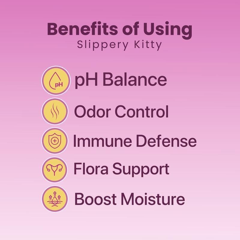 NEW LUXRY Kitty Queen Slippery Kitty – Feminine Probiotic + Moisture Gummies
