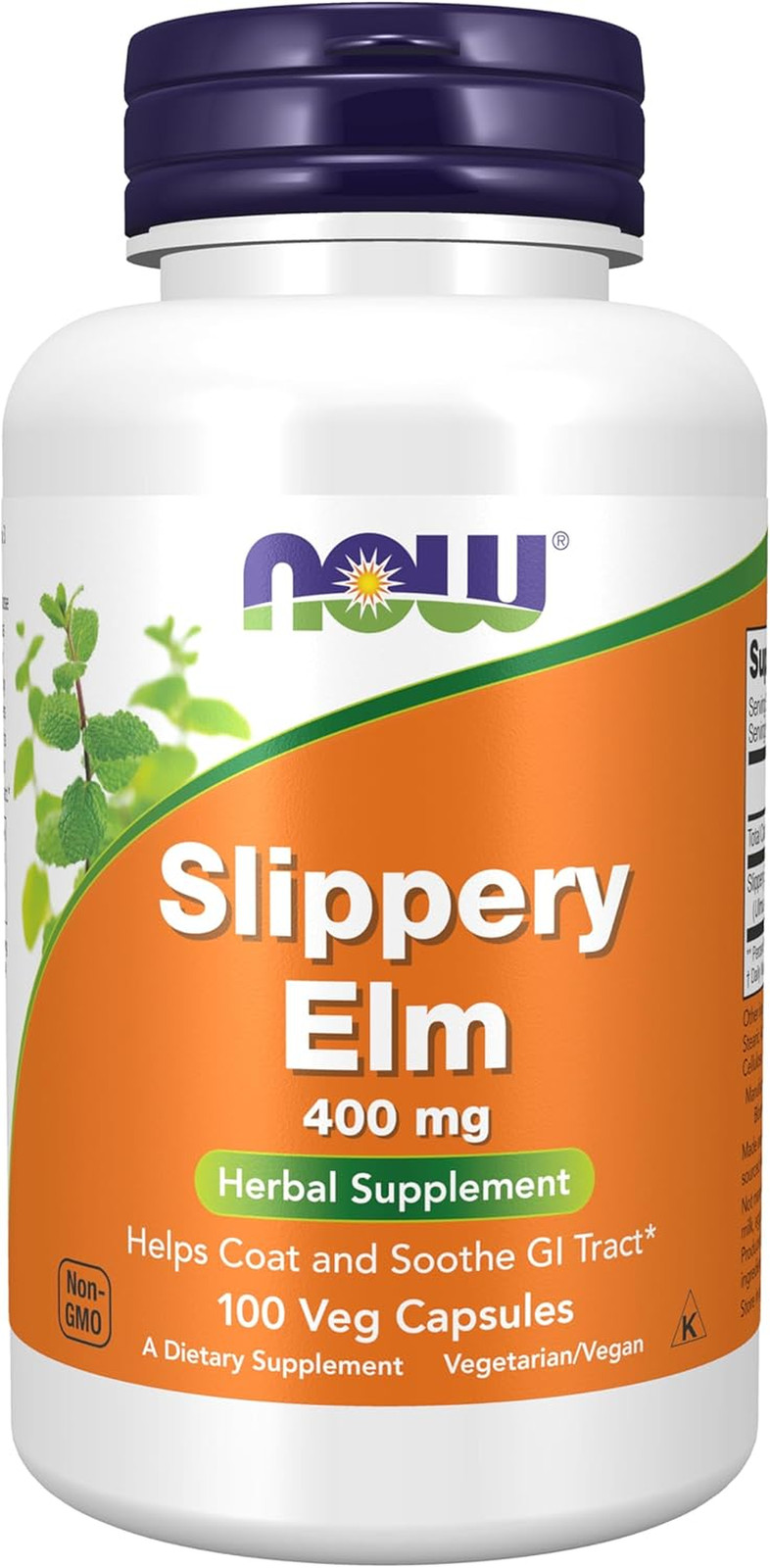 Slippery Elm 400Mg 100 Capsules