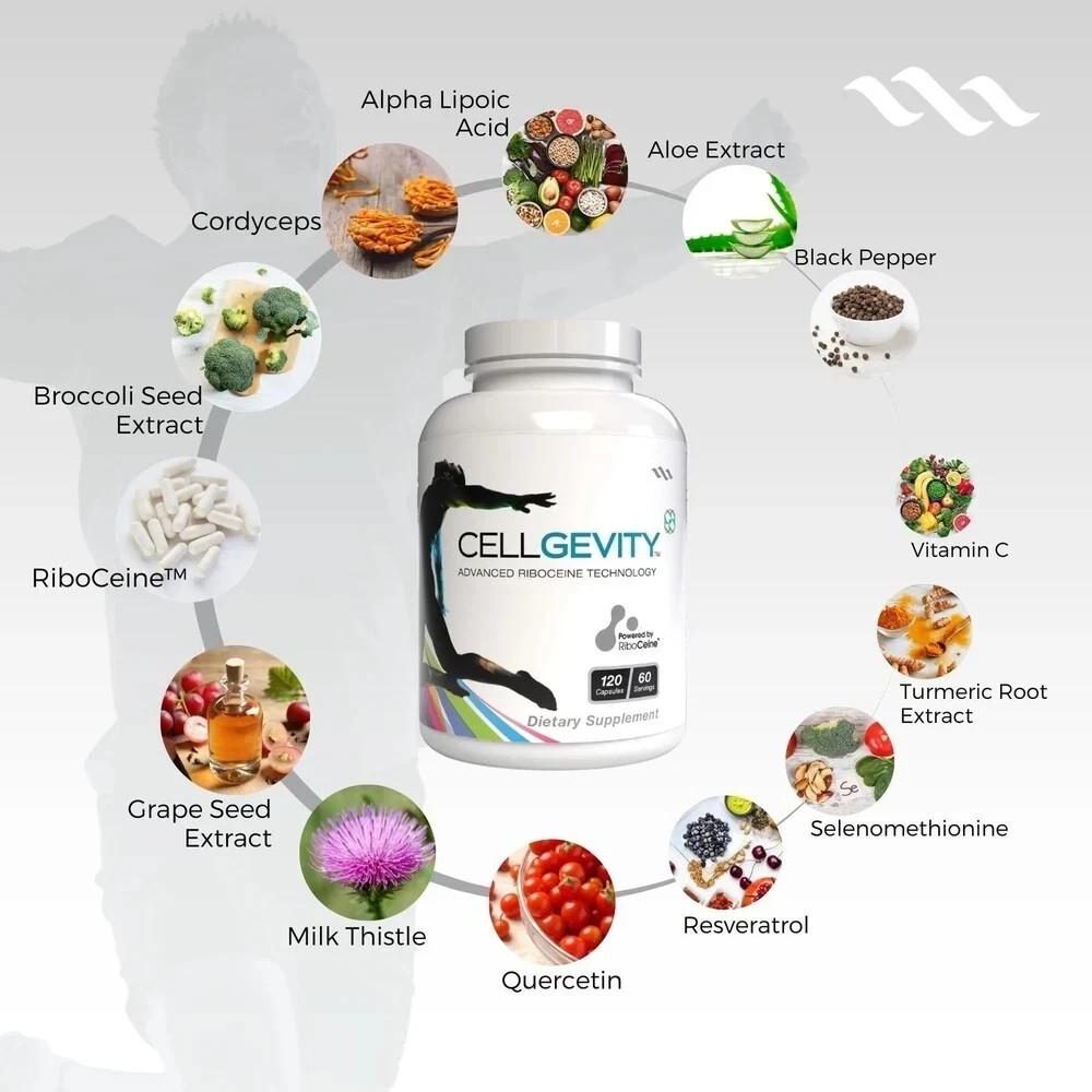 Cellgevity, Advanced Riboceine Technology, 120 Vegetable Capsules, Exp. 10/2026
