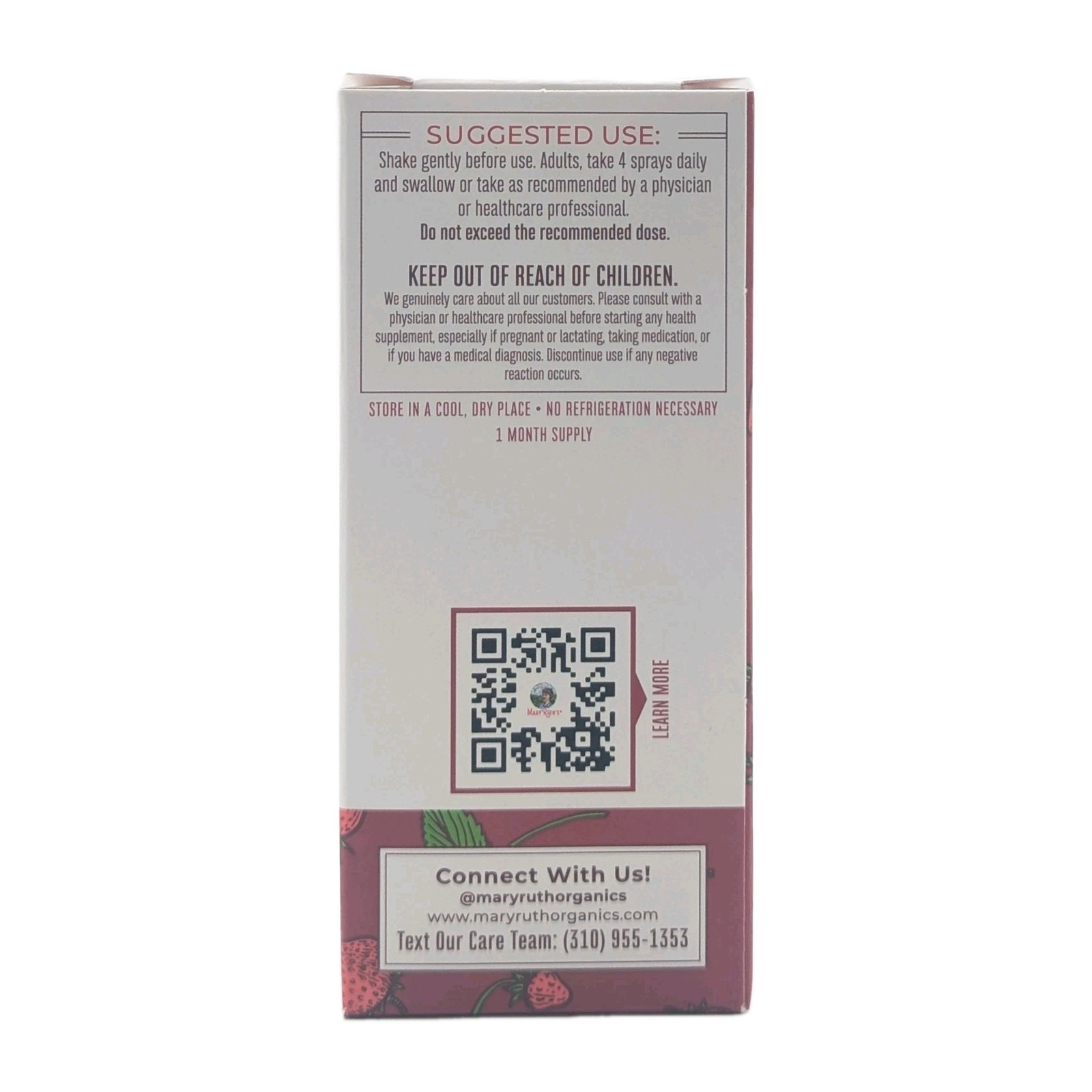 MaryRuth Organic Vitamin B12 Liquid Spray | 720 mcg | 1 Fl Oz | EXP 1/2027 | New
