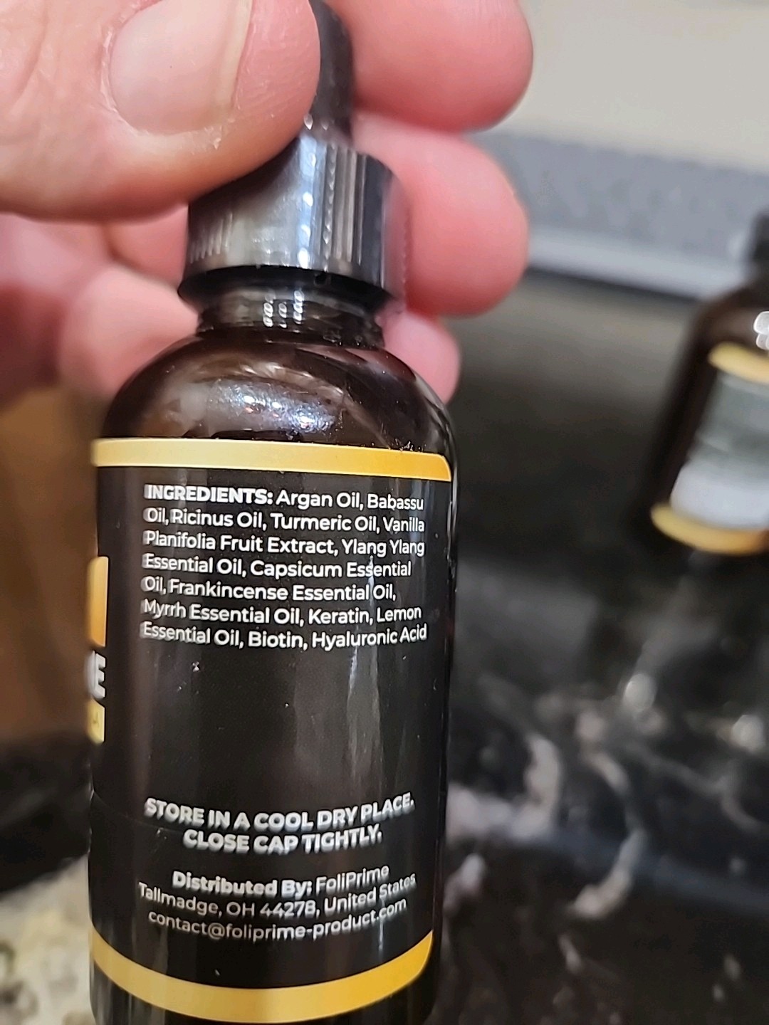 (3 Pack) Foliprime Healthy Hair Support Drops – All Hair Types – Expires 10/2025