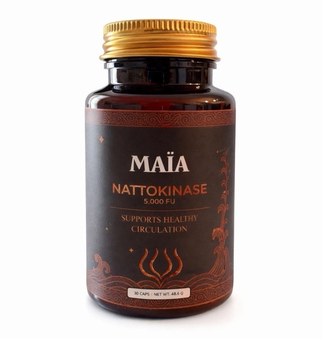 Maia Nattokinase 5000 FU 30 Capsules Supports Healthy Circulation High Potency