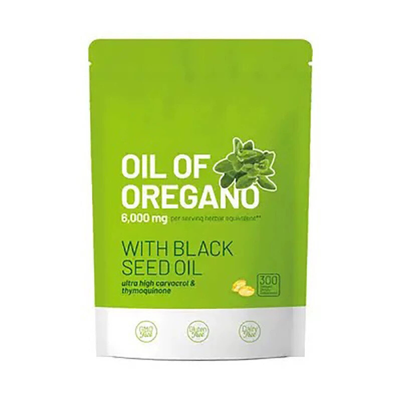 2 in 1 Oil of Oregano & Black Seed Softgels Oil – 6000mg,Immune Support 2026 lat